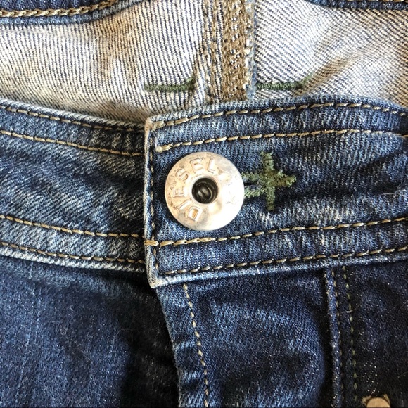 Diesel Men’s Timmen Regular Straight Leg Blue Jeans 0802C Size W29 L30 - Picture 13 of 14